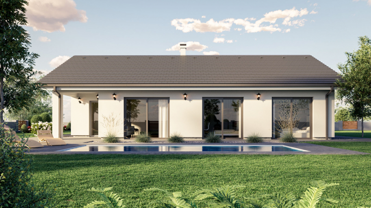 projekt domu TANDEM 1